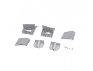Freewing JAS-39 Gripen Grey 80mm EDF Jet Plastic Parts Set B